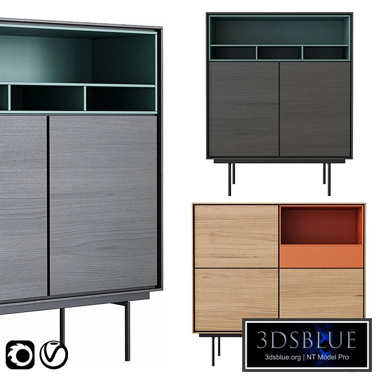 Aura High Sideboards by Treku