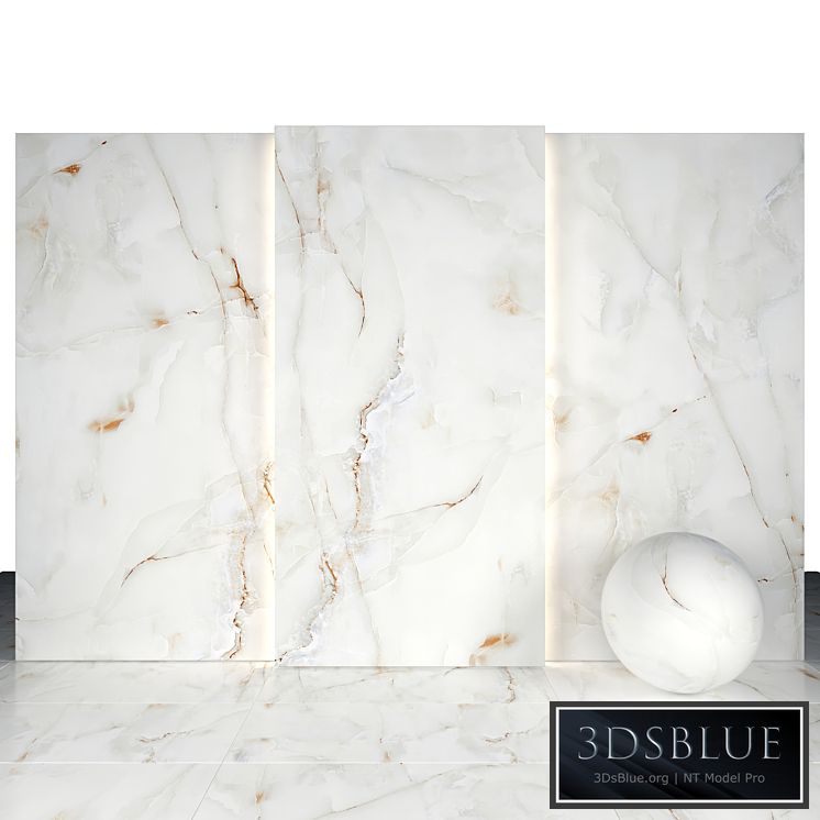 Sky white marble
