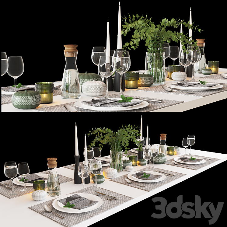 serving table set 001