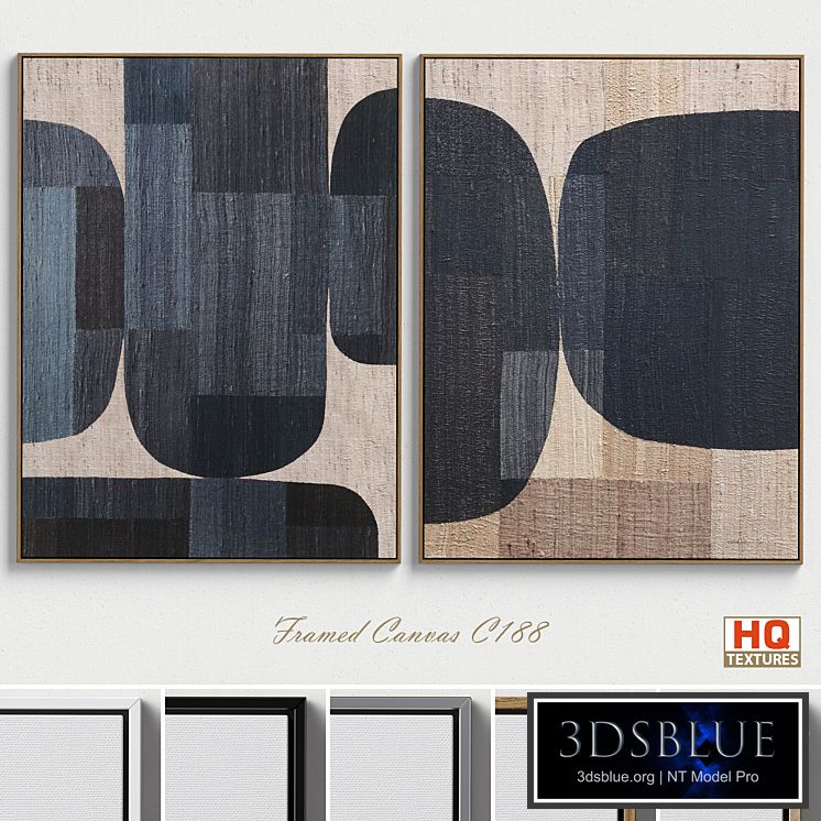 X + l Handwoven Stitched Wall Art C-188