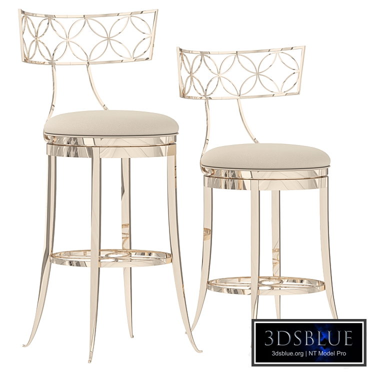 Barstool Royal Klismos At The Bar and semi-bar Royal Klismos At The Counter Caracole