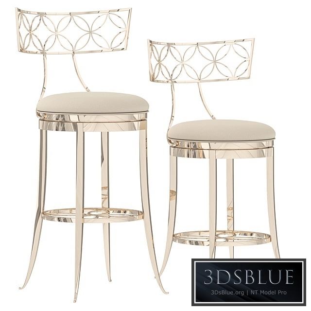 Barstool Royal Klismos At The Bar and semi-bar Royal Klismos At The Counter Caracole