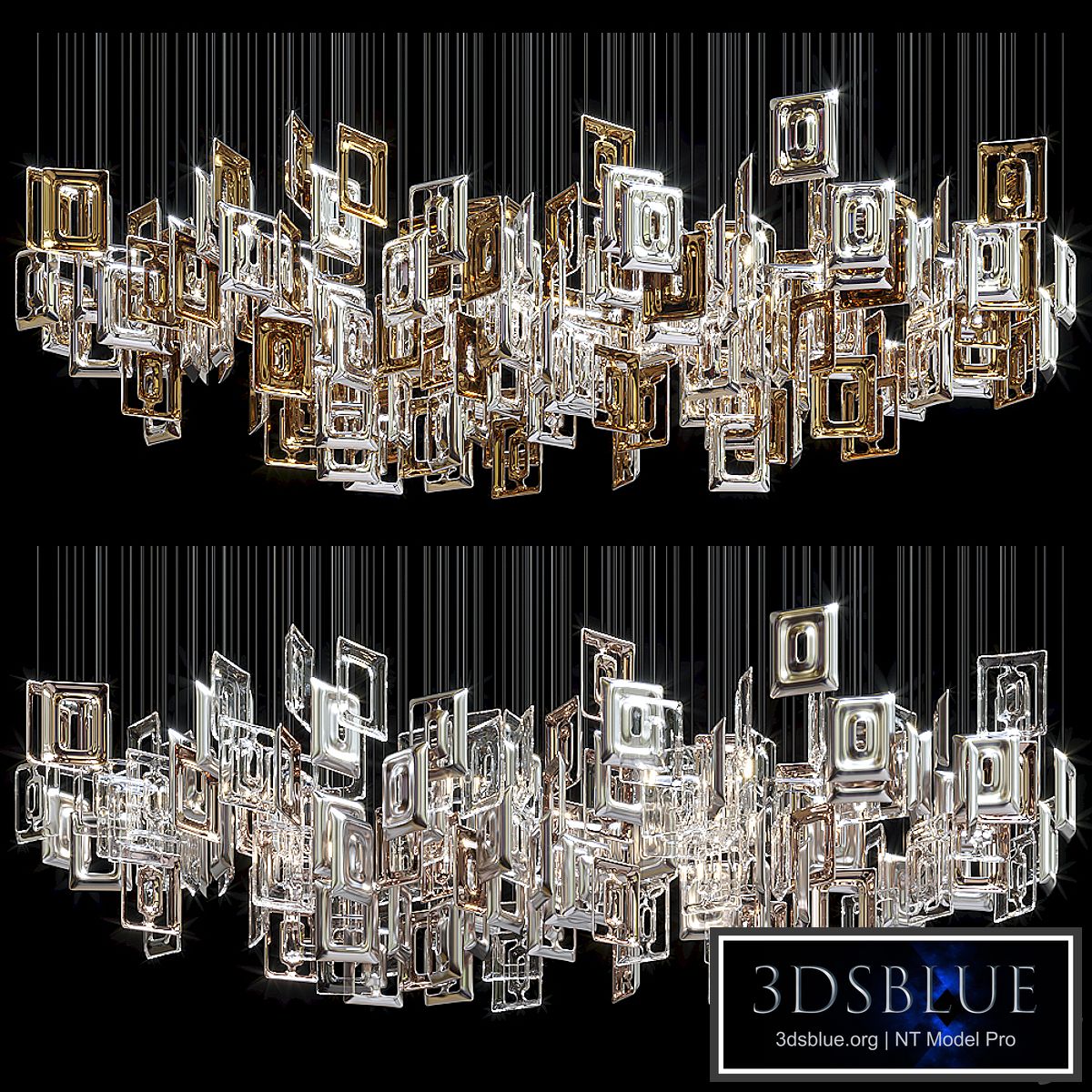 Chandelier Light Vargov - Geometric