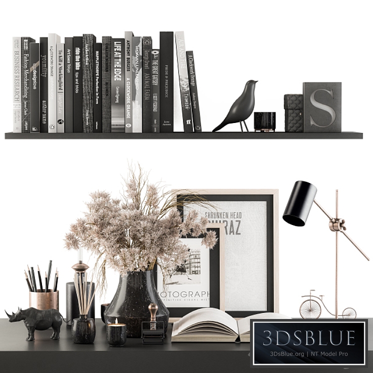 Decorative Set with Bouquet - Set 63