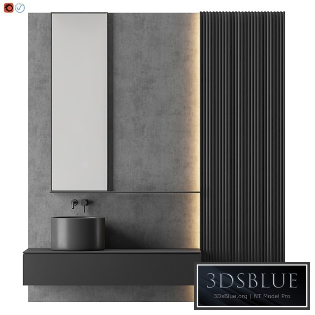 MODERN - Gray Bathroom