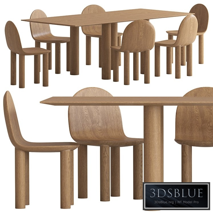 Sarah Ellison Earth Table and Arch Chair