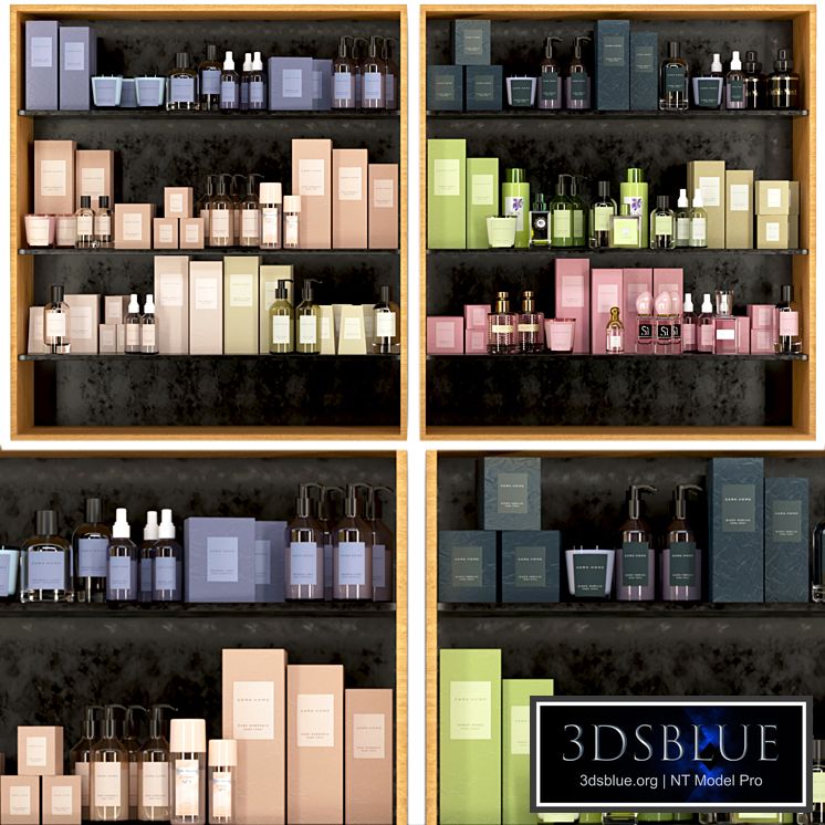 A set of cosmetics in Zara