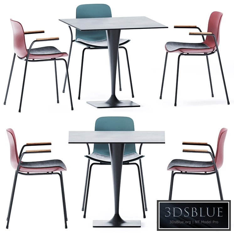 Square Table Dream 4820 by Pedrali