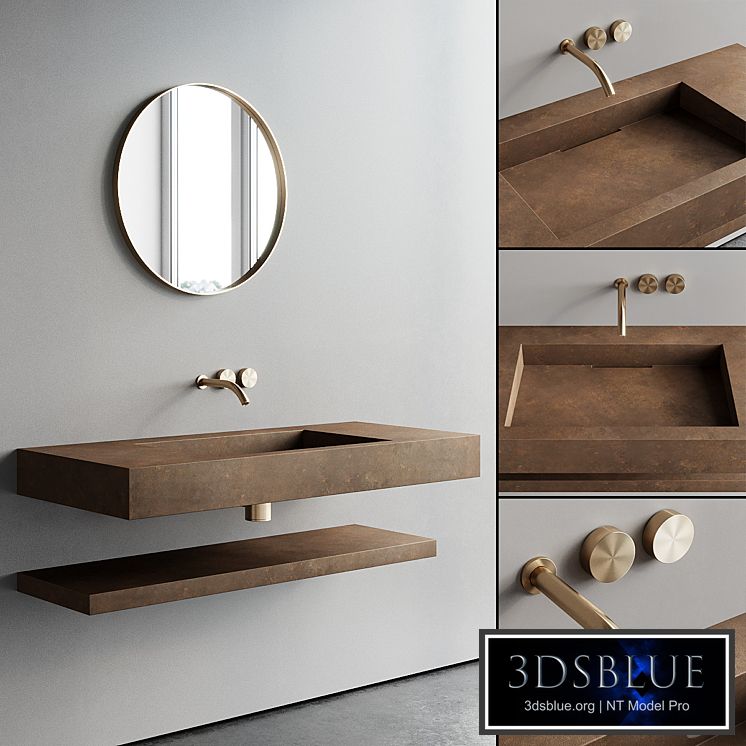 Italgraniti Groove Vanity Unit