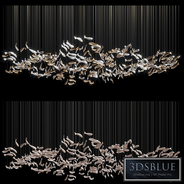 Chandelier Light Vargov - Fish