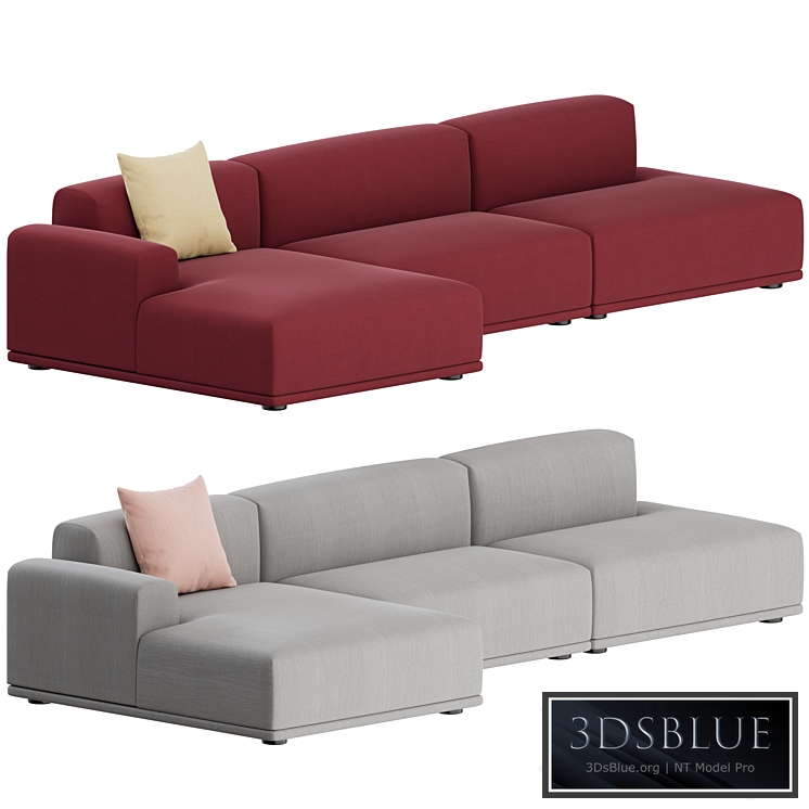 Connect Sofa 3 Seater 02 by Muuto