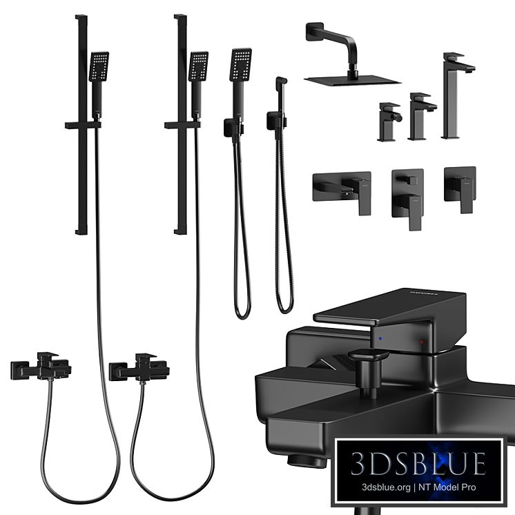 Omnires Parma black set 3