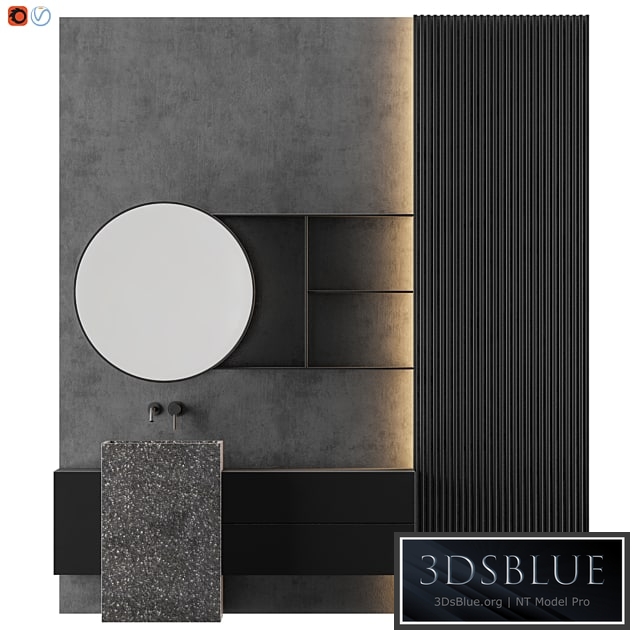 MODERN - Gray Bathroom_02