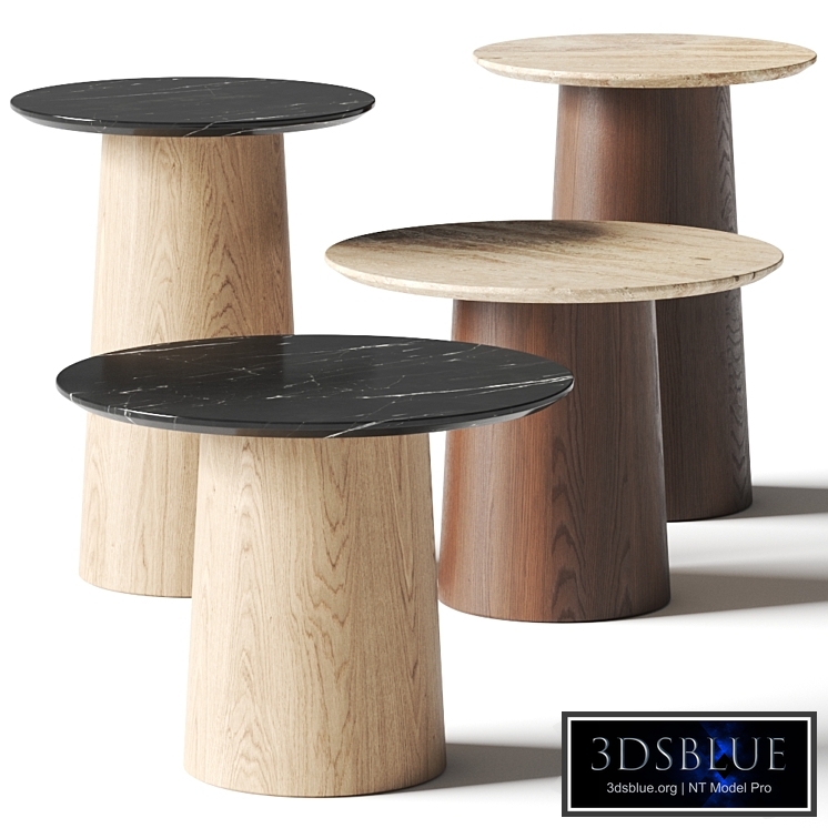 Stahl Band Spule Coffee & Side Tables