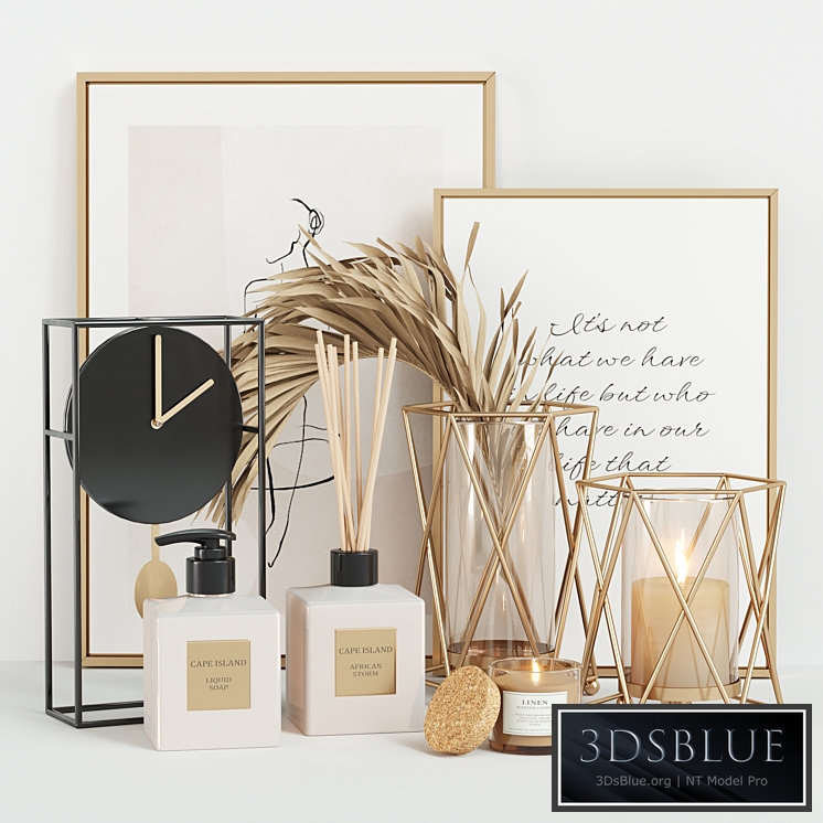 Cape Island Decor Set 04