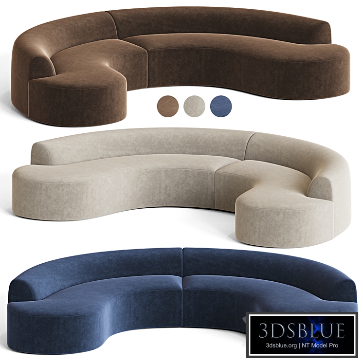 Chubby sectional sofa