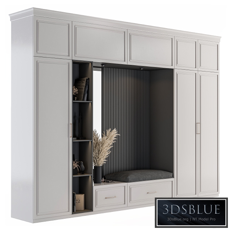 Hallway 06 - Gray and Black Set