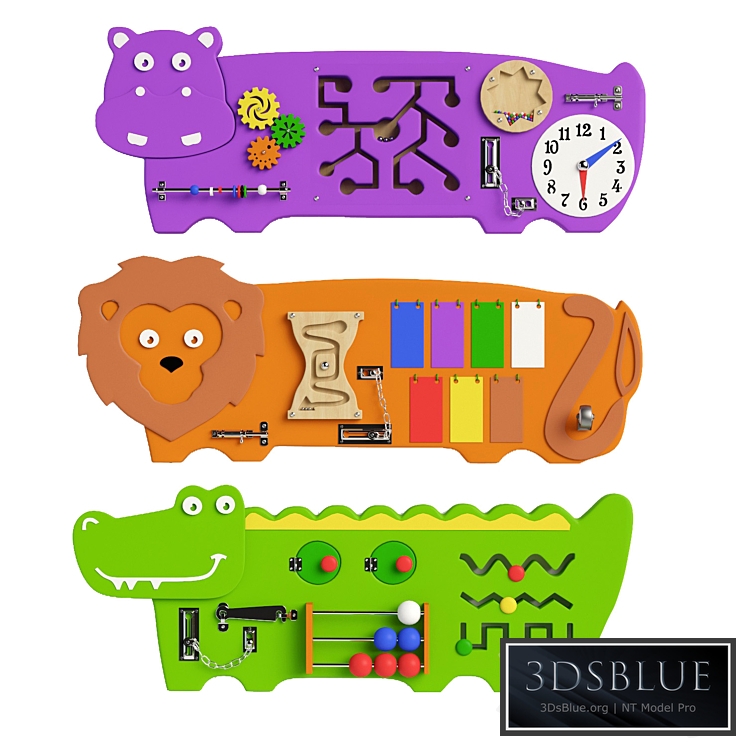 Busyboard african animals