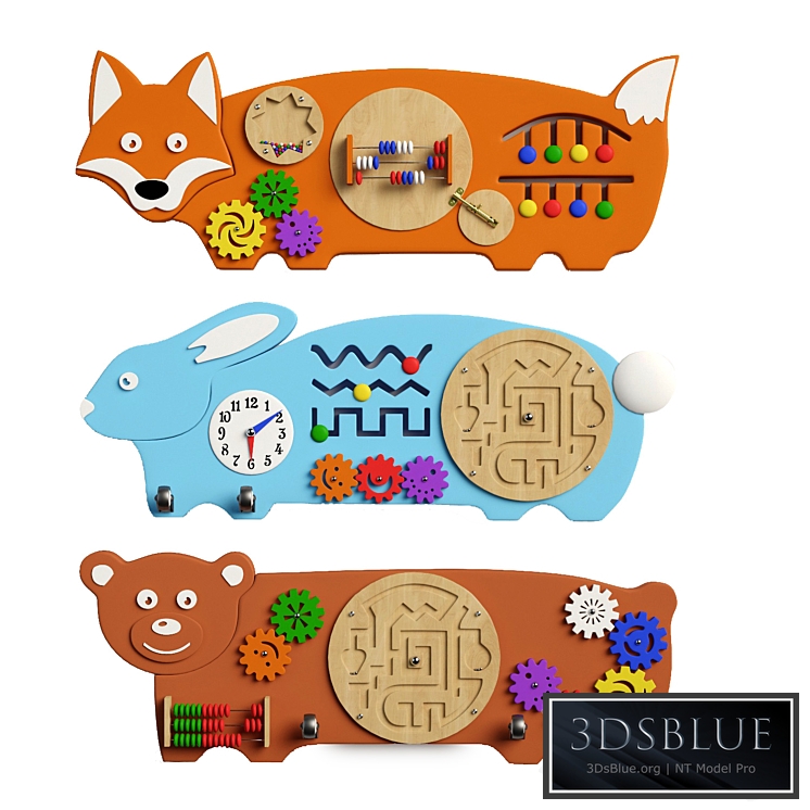 Busyboard forest animals