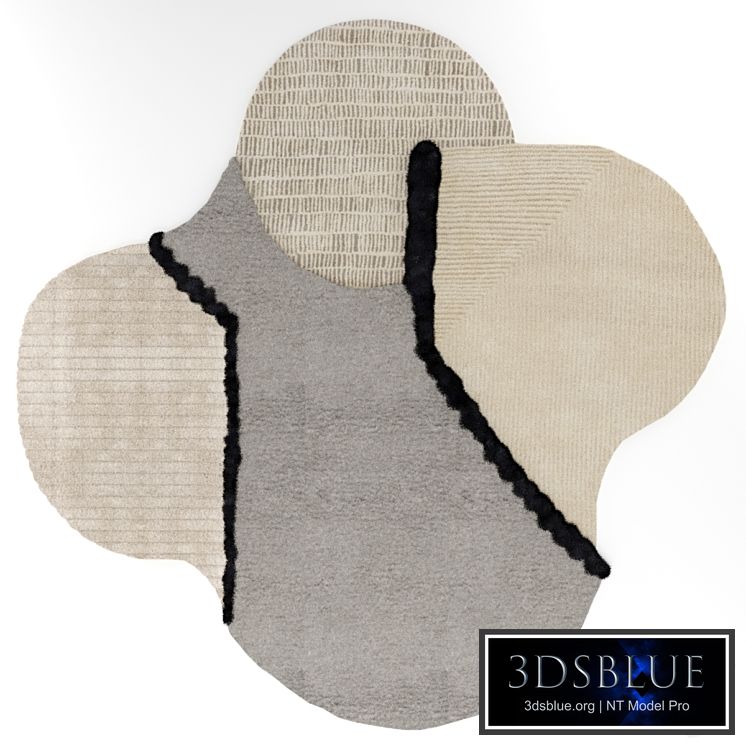 Carpet LUNAR ADDICTION square by CC TAPIS