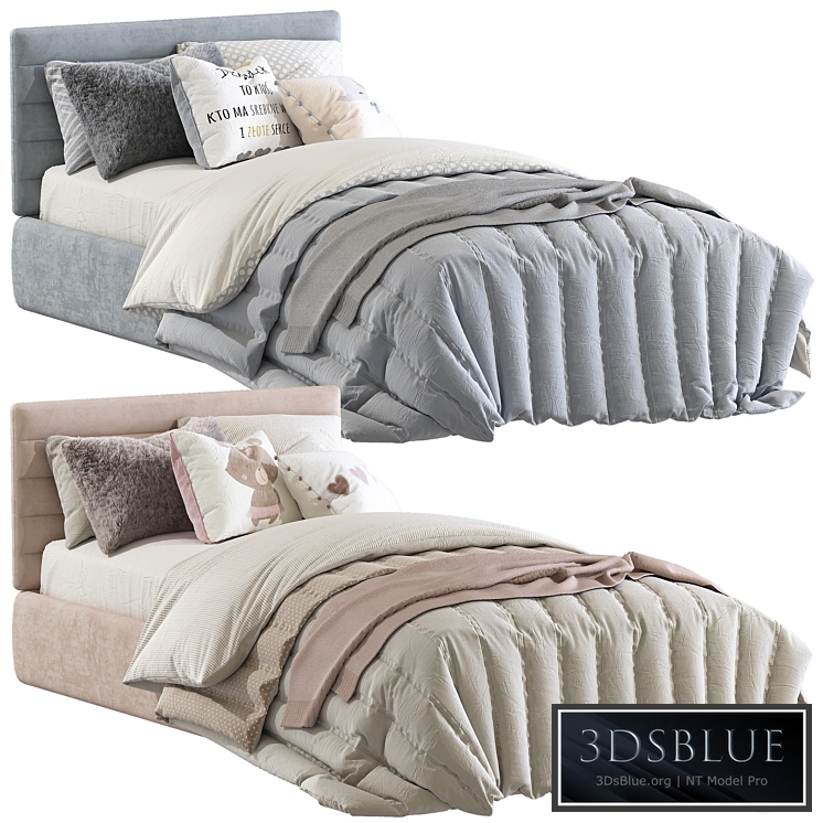 Bed Pfeiffer Upholstered Bed 4