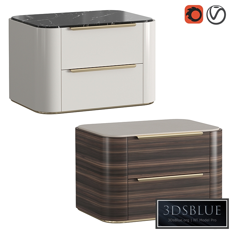 Bedside table BAMBOO II