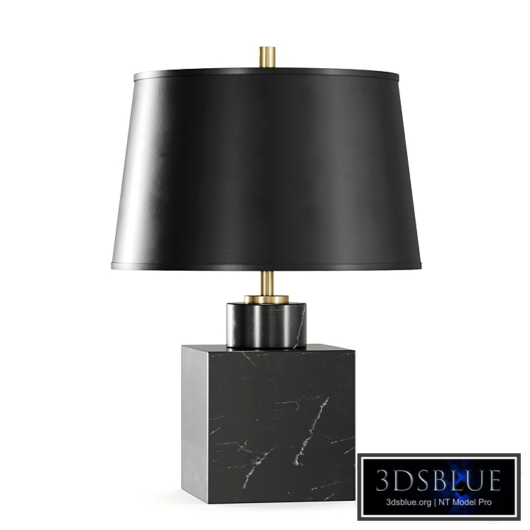Short canaan table lamp by Jonathan Adler