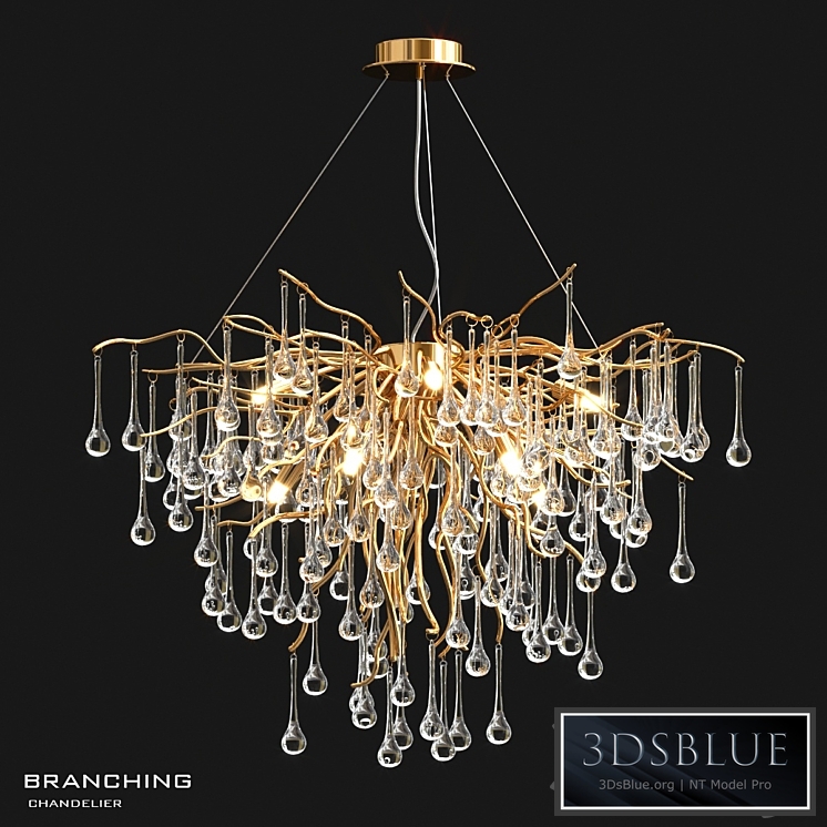 MariaN branching chandelier