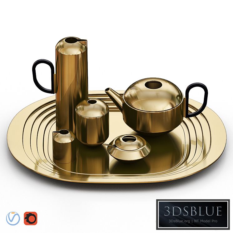TOM DIXON - FORM Tea Set