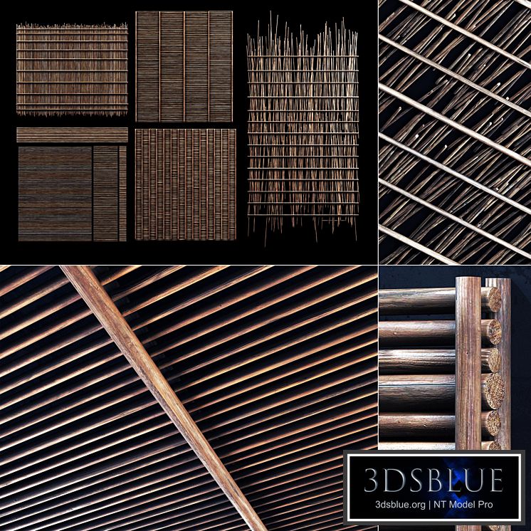 Ceiling straight thick branch n1