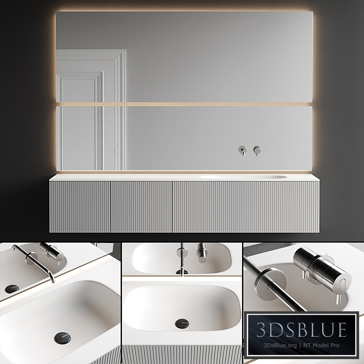 Antonio Lupi Design Binario 12 Vanity Unit Set 2