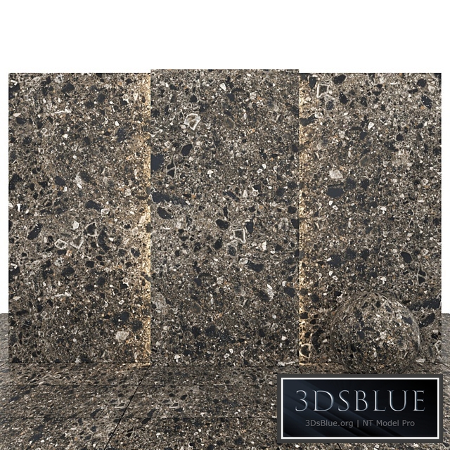 Terrazzo Black stone