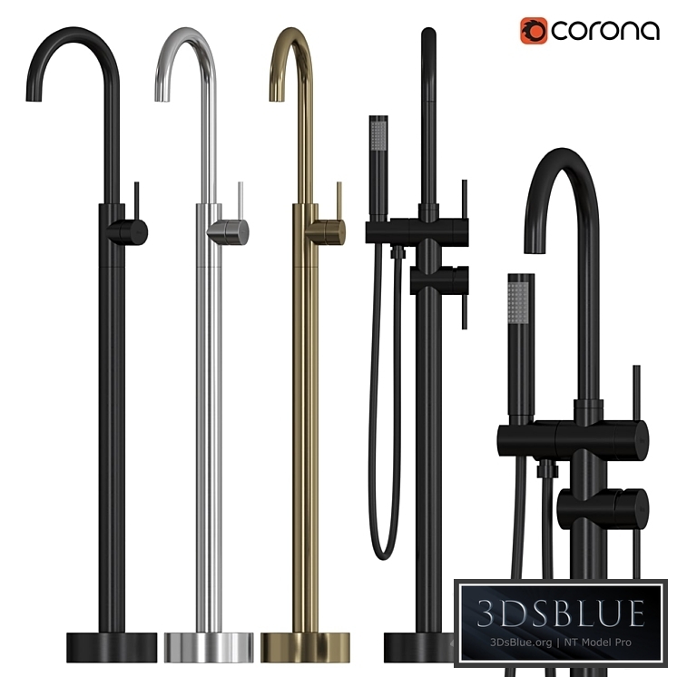 REA ORTIS | Floor-standing washbasin faucet