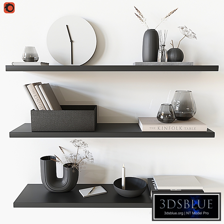 Decorative shelf 05
