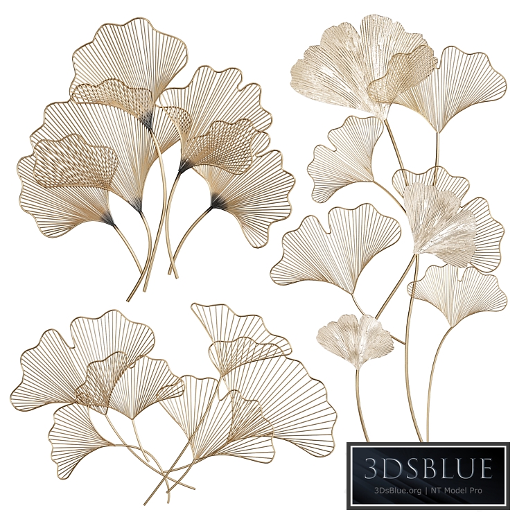 Ginkgo wall decor 2