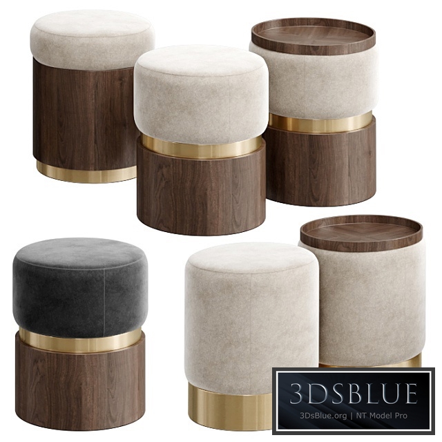 LUNE STOOLS by Carlyle Collective