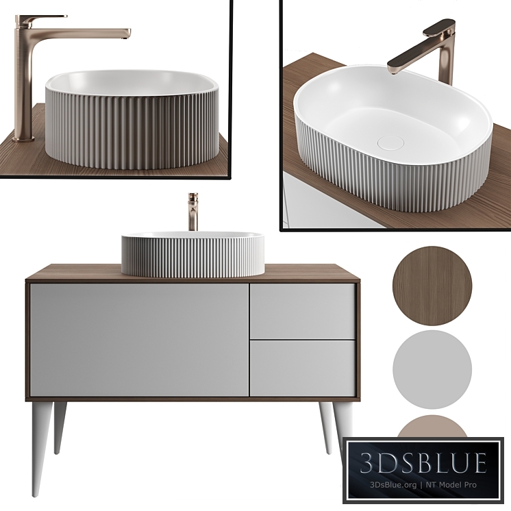 Washbasin VENTO by KERAMA MARAZZI
