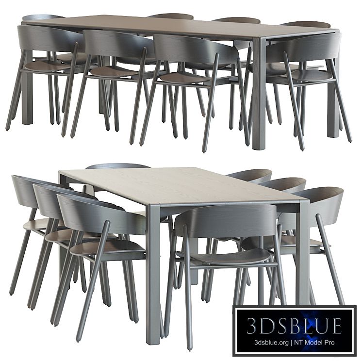 Aodt black & Mava chair