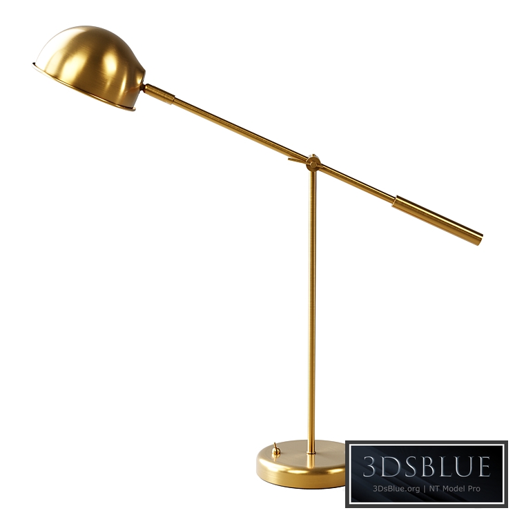 Zara Home - The gold metal table lamp