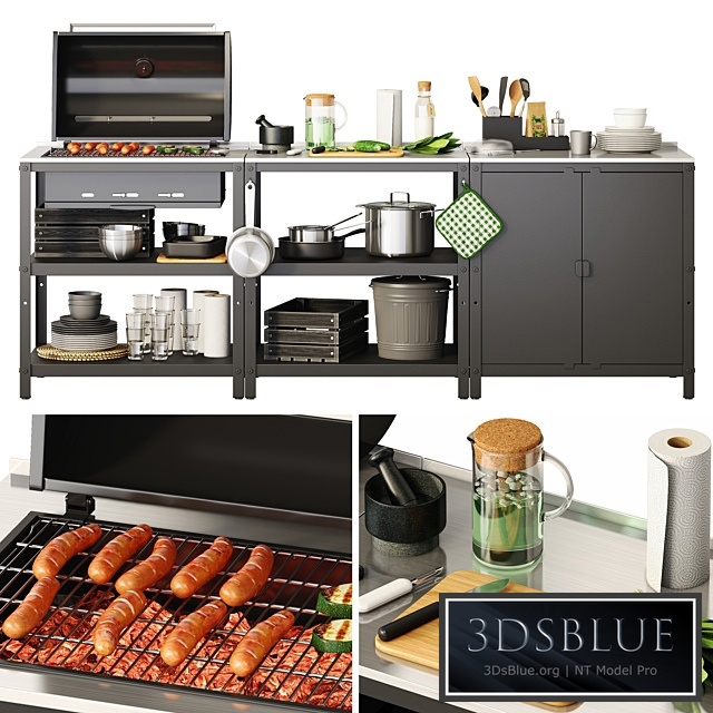 Charcoal grill GRILLSKAR (IKEA)