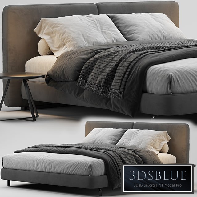 Minotti tatlin bed