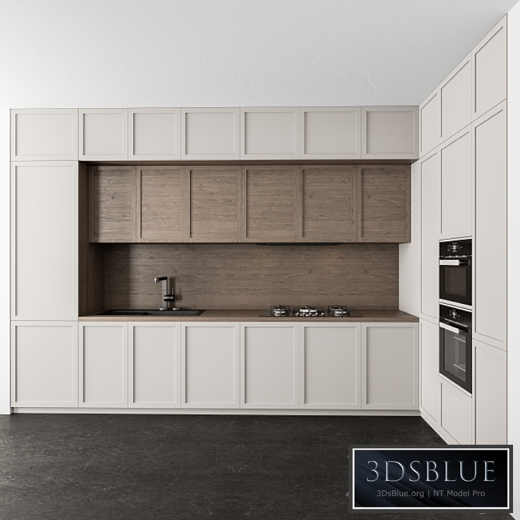 Kitchen Neo Classic - White and Wood 31