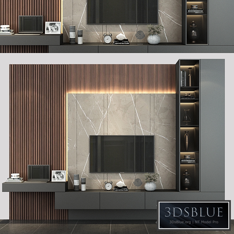 Modern TV Wall set185