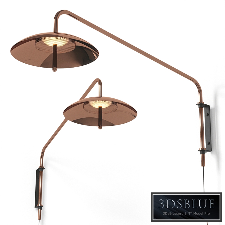 Lightology SIGNAL SWING ARM WALL LIGHT By Souda