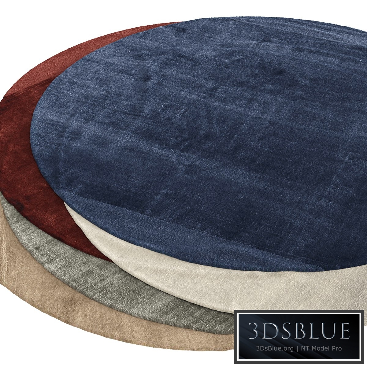 Molteni&C Hem Rug Round