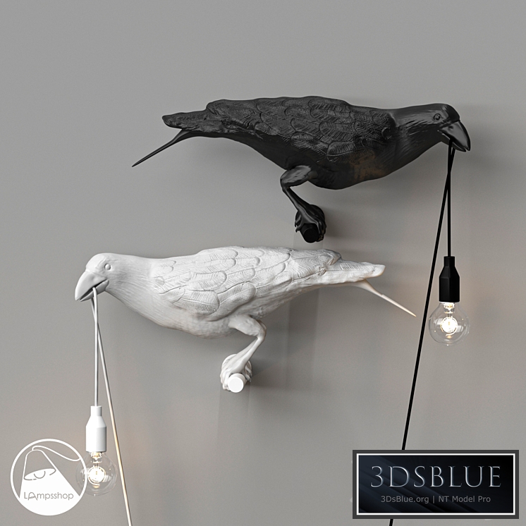 LampsShop.ru NL5085 Sconce Crow Lamp