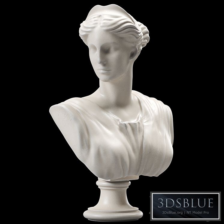 Artemis Bust Ancient Greek Goddess of Hunt