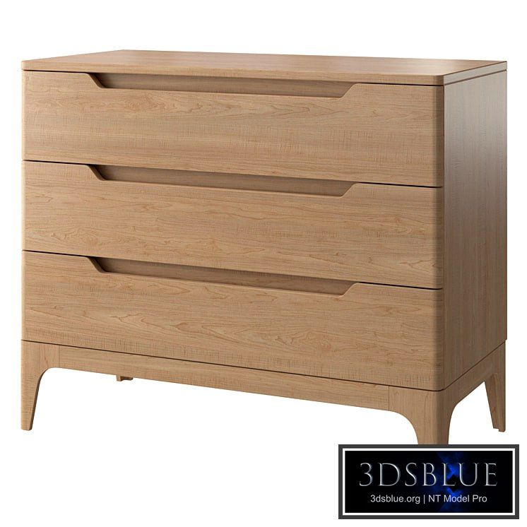 Chest of 3 drawers Douv