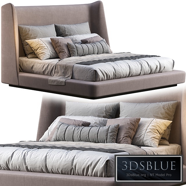 Bed Flexform Midnight