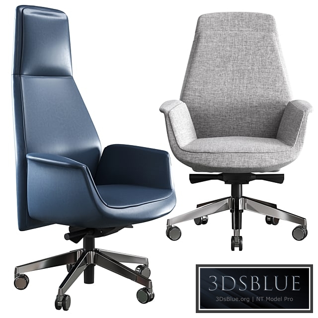 Office chair Poltrona Frau Downtown